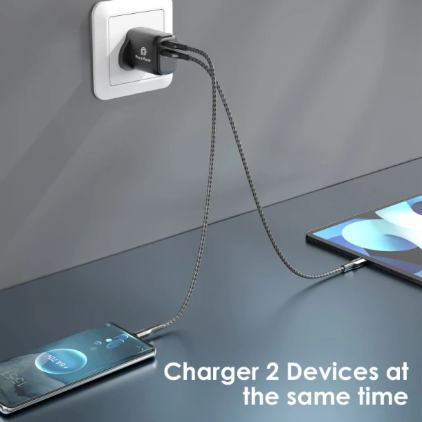 Phone Planet Charger With Cable Universal Type C 20W