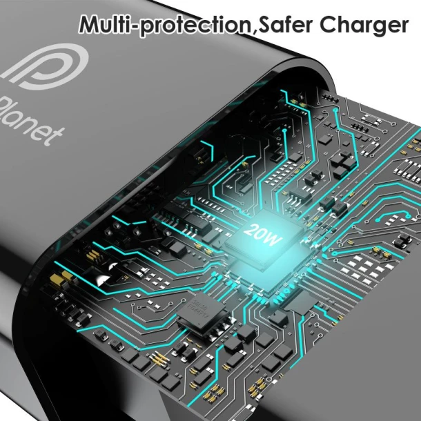 Phone Planet Charger With Cable Universal Type C 20W