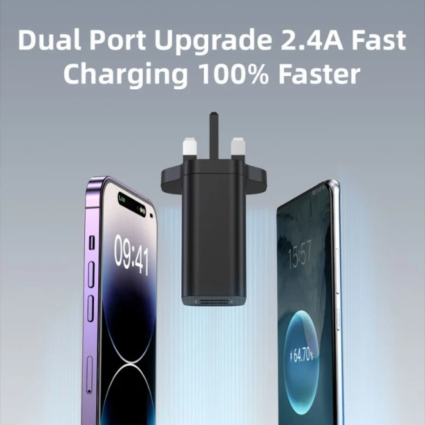 Phone Planet Charger Dual USB 24W