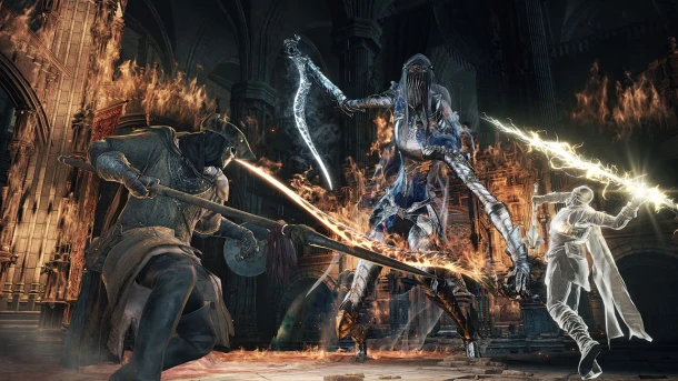 The Witcher Wild Hunt + Dark Souls III PS4 Used