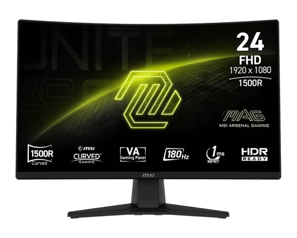 MSI Monitor mag 242C curved 180hz 1080