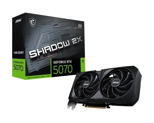 GeForce GPU RTX 5070 12G Shadow 2X OC