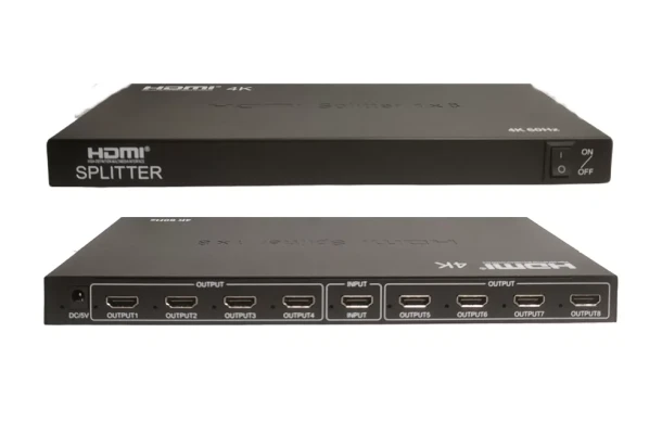 HDMI Splitter 8-Port 4K
