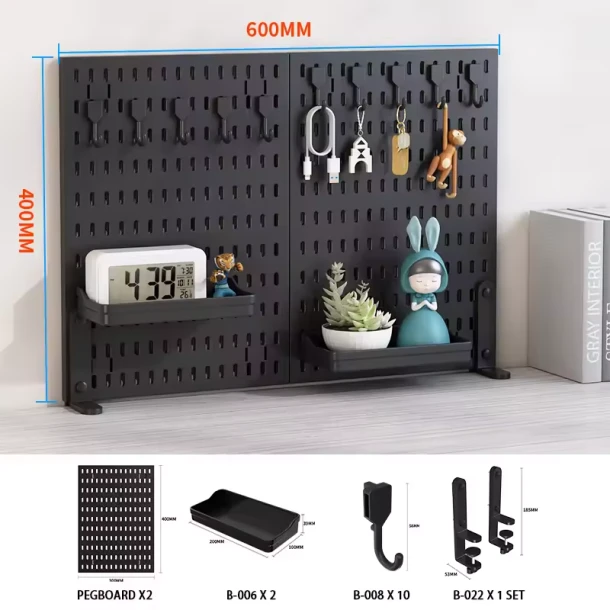 Pegboard Clip On Desktop 58*41
