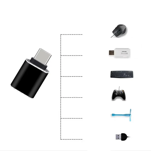 Adapter LW C302A USB 3.0 female to Type C male