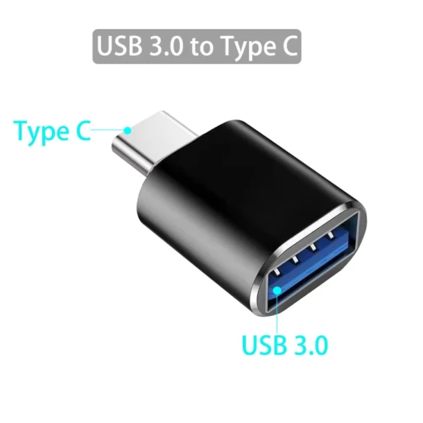 Adapter LW C302A USB 3.0 female to Type C male