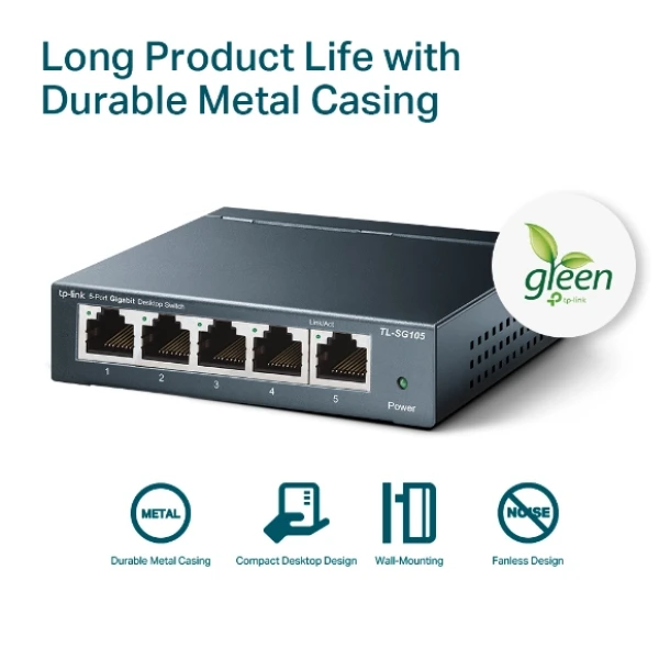 TP Link Switch 5 Port Gigabit SG105