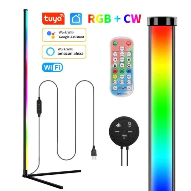 LED Magic Color Floor Lamp