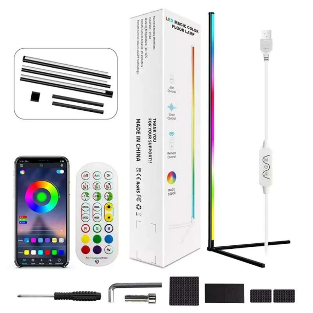 LED Magic Color Floor Lamp