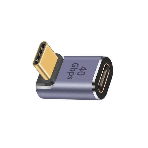 90° USB4.0 Type C Adapter