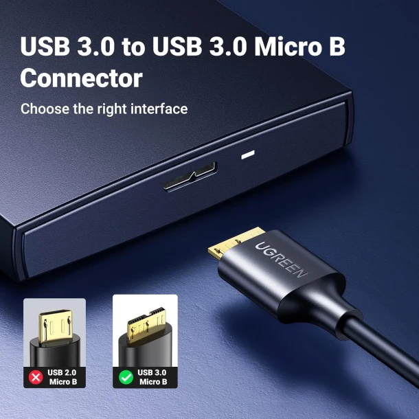 UGREEN Cable USB 3.0 to Micro USB
