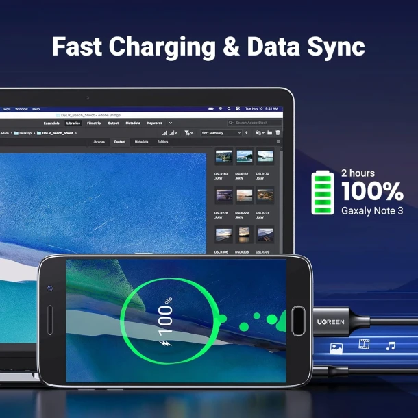 UGREEN Cable USB 3.0 to Micro USB