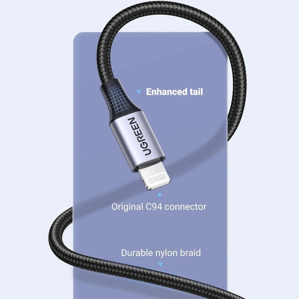 UGREEN Cable USB to Lightning