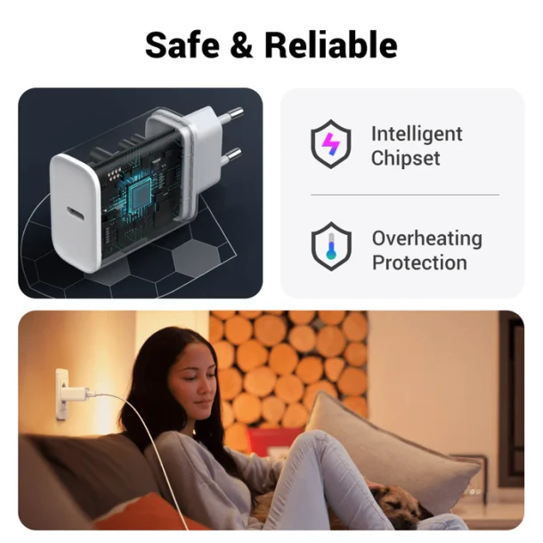 UGREEN Charger Type C 20W CD137