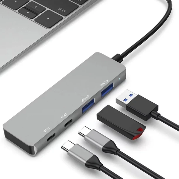 USB Hub Type C 4 port
