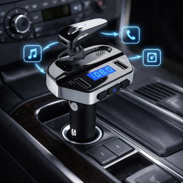 Handsfree Car Kit FM V6 BT