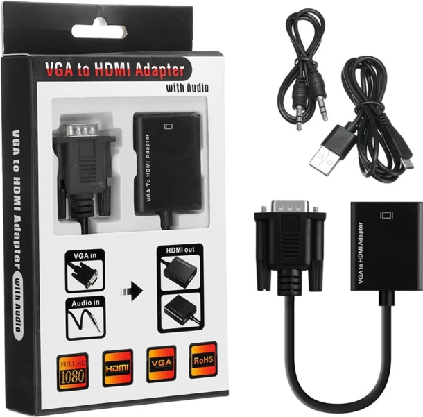 VGA to HDMI Adapter