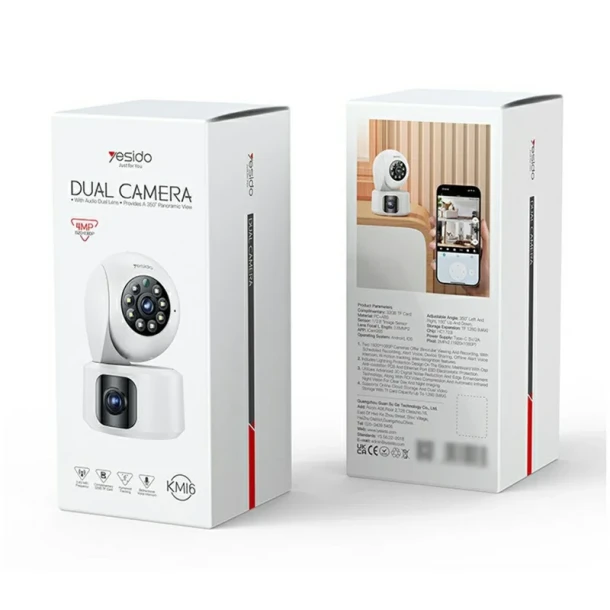 Yesido Camera Dual Indoor KM16