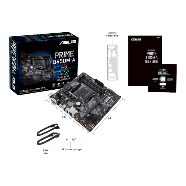 ASUS Motherboard B450M-A