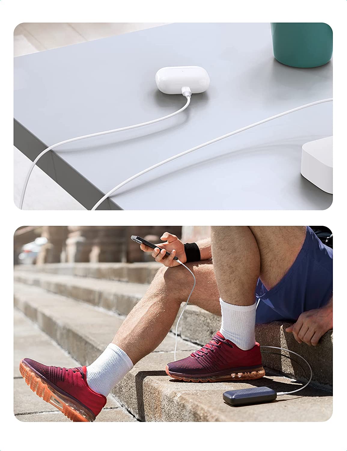 UGREEN USB-C to Lightning Cable white -08